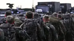 немецкие солдаты в Гамбурге