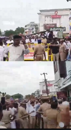 திமுக, தவெகவினர் இடையே மோதல் ஏற்படும் சூழல்