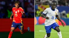 بازی اسپانیا و فرانسه