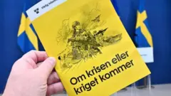 Raia wa Sweden watapokea toleo jipya la kijitabu kuhusu mgogoro au vita kwa njia ya barua pepe kuanzia jumatatu