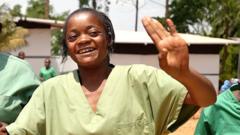 La guérison des patients atteints d'Ebola offre de rares moments de joie au coeur de l'épidémie