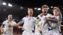 fudbalska reprezentacija bosne slavi prolaz u finale baraža za mundijal, džeko