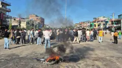 सिमरा विमानस्थल बाहिरको अवस्था