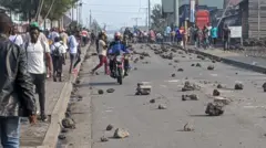 Muri iyi weekend mu mujyi wa Goma habaye imyigaragambyo yamagana ingabo za EACRF