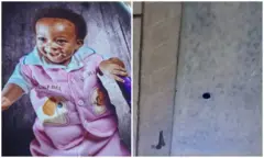 Àwòrán Emmanuel Eleweke àti ojú ọta ìbọn