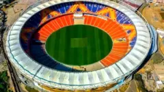 અમદાવાદ ખાતે નવનિર્મિત મોટેરા ક્રિકેટ સ્ટેડિયમ