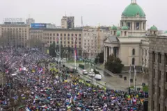 protest u beogradu