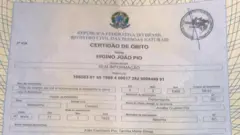 Certidão de óbito