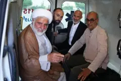 استقبال محمد مقیسه از حمید نوری