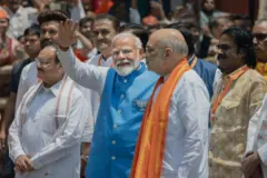 নরেন্দ্র মোদী-সহ বিজেপির শীর্ষ নেতৃত্ব