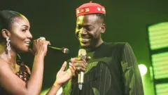 Simi and Adekunle Gold