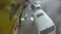 தென் ஆப்ரிக்காவில் எரிவாயு குழாய் வெடிப்பு