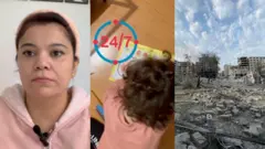 عبير أيوب، فلسطينية من سكان قطاع غزة
