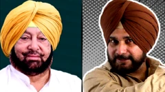 ਅਮਰਿੰਦਰ ਸਿੰਘ, ਨਵਜੋਤ ਸਿੰਘ ਸਿੱਧੂ