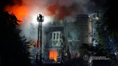 Удари Росії по Запоріжжю і Одесі: загиблі і поранені, пошкоджені висотки, палають автобуси. Біля Москви є загиблі
