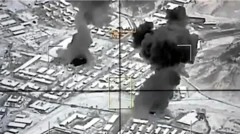 Hoton bidiyon yadda Pakistan ta ƙaddamar da hare-hare a kan iyakar Afghanistan