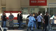 Последствия взрывов в Ливане
