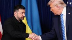 ゼレンスキー氏、アメリカがウクライナに15年間の安全を保証と