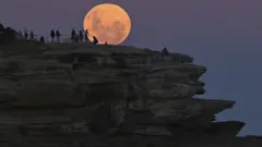 Superlna en Sídney, Australia