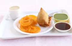 समोसा जिलबी 