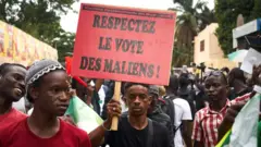 Un partisan de l'opposition