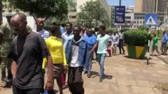 Raia katika jengo la bunge