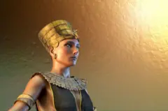 કલાકારે બનાવેલી ક્લિયોપેટ્રાની 3ડી કૉમ્પ્યુટરાઈઝ્ડ તસવીર