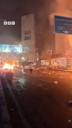 اعتراض‌ها در سعادت‌آباد تهران - ۱۸ دی