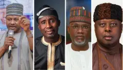 Hoton manyan ƴan takarar gwamna a Kaduna