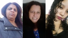 Ariana Flores Martins, Arlete Vitório e Sabrina Vianacupom betano maio 2024Souza