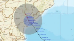 બીબીસી ગુજરાતી હવામાન વરસાદ ચોમાસું ચક્રવાતી વાવાઝોડું મોંથા ડિપ્રેશન આંધ્ર પ્રદેશ તમિલનાડુ પવન દરિયો