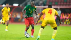 ተጻዋታይ ሃገራዊት ጋንታ ካሜሮነም ንተኸላኻላይ ሃገራዊት ጋንታ ኢትዮጵያ እናኣሽከዖ