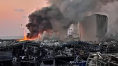 Liban : violente explosion à Beyrouth, au moins 50 morts et plus de 2500 blessés