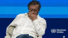 Gustavo Petro em evento das Nações Unidas