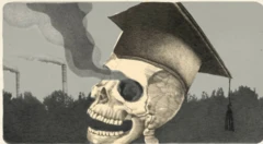 Академиктин калпагын кийип алган баш сөөк