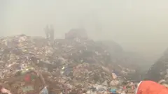 A photo from the fire in 2021