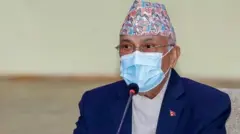 प्रधानमन्त्री केपी शर्मा ओली