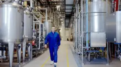 A fábrica da Novo Nordisk