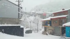 بارش شدید برف در ایران