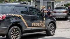 Viatura da Polícia Federal.