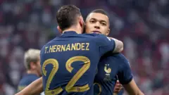 Kylian Mbappe and Theo Hernandez