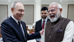 'ભારત નસીબદાર છે કે તેને મોદી જેવા નેતા મળ્યા'- વ્લાદિમીર પુતિન