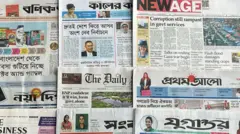 আজকের প্রকাশিত যত পত্রিকা