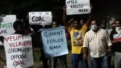 Protesters at Chandor