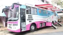 పింక్ బస్సు, రొమ్ము క్యాన్సర్, మహిళలు, గర్భాశయ క్యాన్సర్, నోటి క్యాన్సర్, చికిత్స