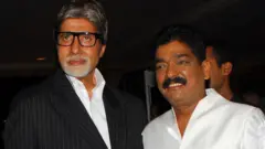 अमिताभ बच्चन के साथ नितिन देसाई
