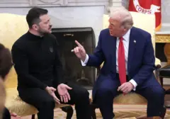 Zelensky e Donald Trump