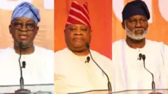Gboyega Oyetola, Ademola Adeleke, Yusuf Lasun