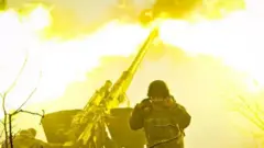 Ukrainian soldier