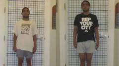 Foto de antes e depois
